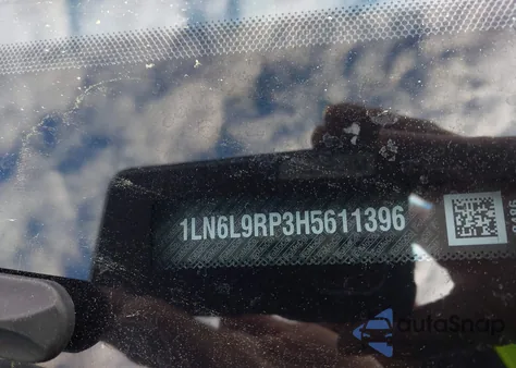 2017 Lincoln Continental Reserve z USA, uszkodzony, nr VIN 1LN6L9RP3H5611396